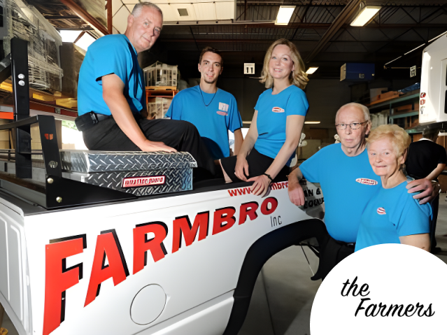 picture of Farmbro family members